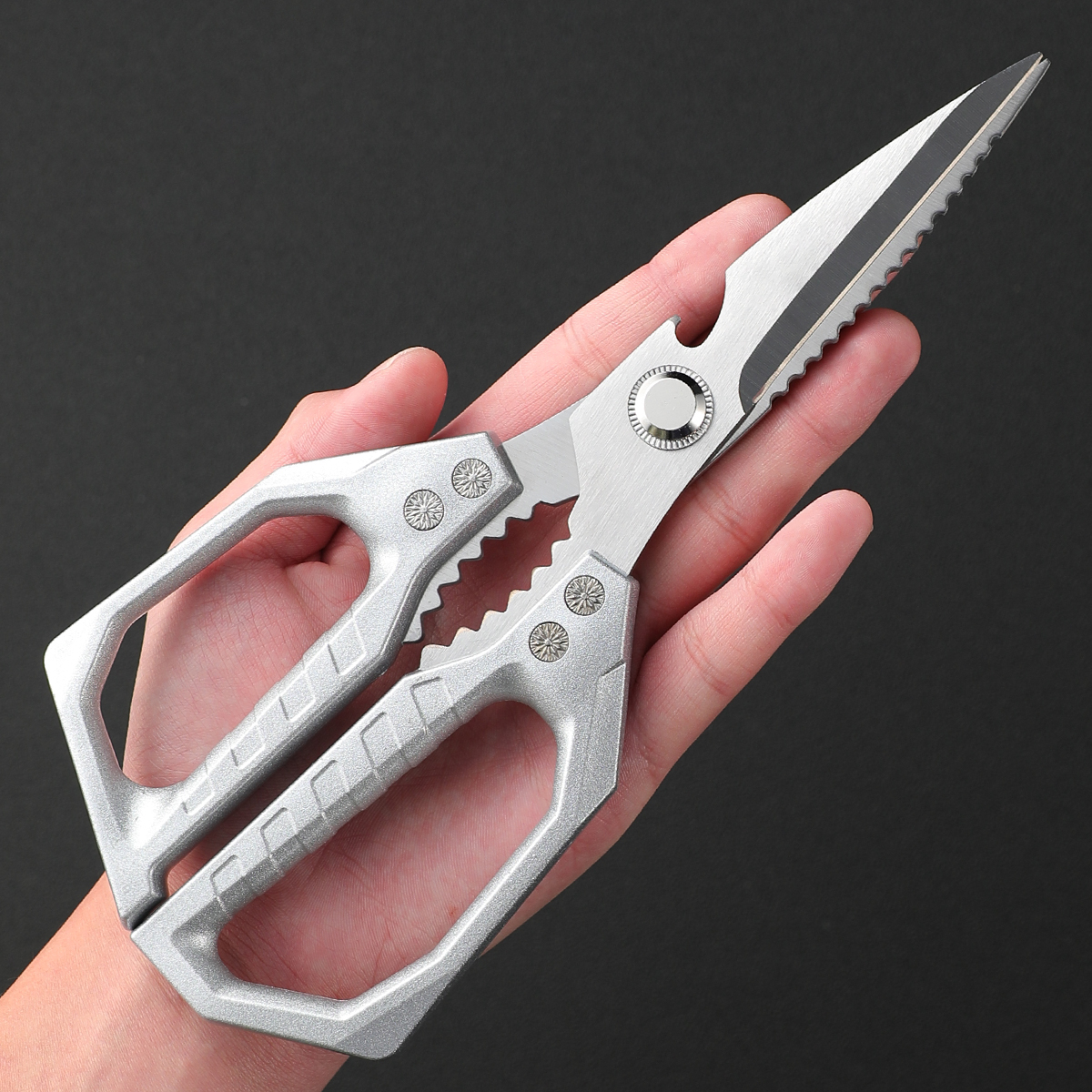Stainless Steel Kitchen Shears - مراجعة Commercial Kitchen Equipment وسعره