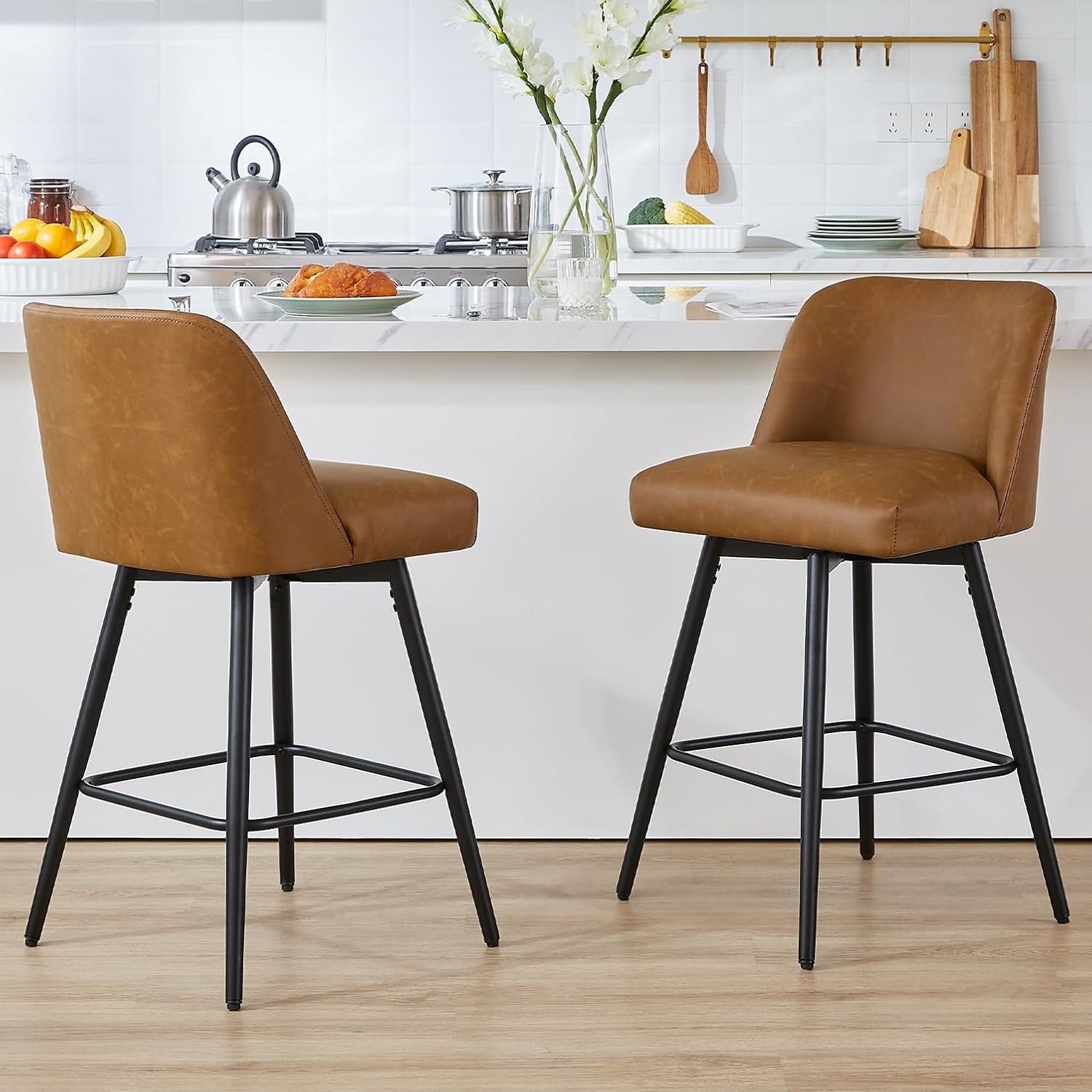 360°Swivel Counter Height Bar  - مراجعة Commercial Kitchen Counter وسعره