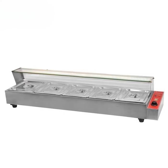 Commercial Electric Soup Kettl - مراجعة Bain Marie Food Warmer وسعره