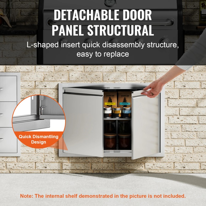 BBQ Access Door Stainless Stee - مراجعة Commercial Kitchen Wall Panel وسعره